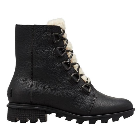 SOREL Phoenix Short Waterproof Combat Boots Women’s 8.5 - Picture 2 of 9